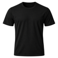 Premium Pima Cotton Crew-Neck T-Shirt – Black | Kolldruns