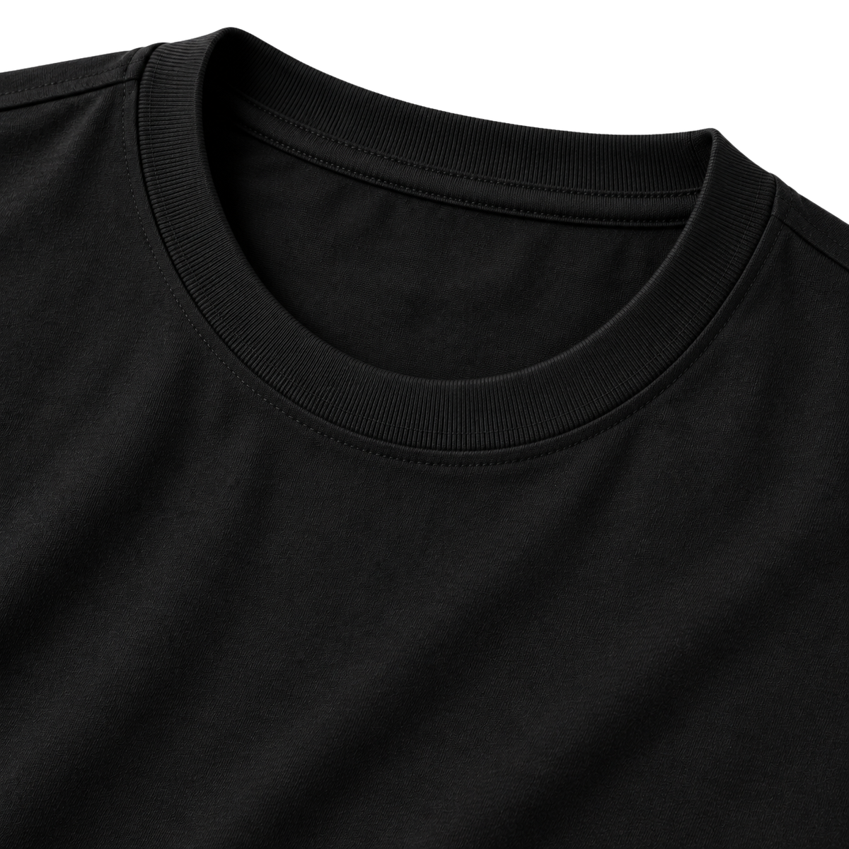 Premium Pima Cotton Crew-Neck T-Shirt – Black | Kolldruns