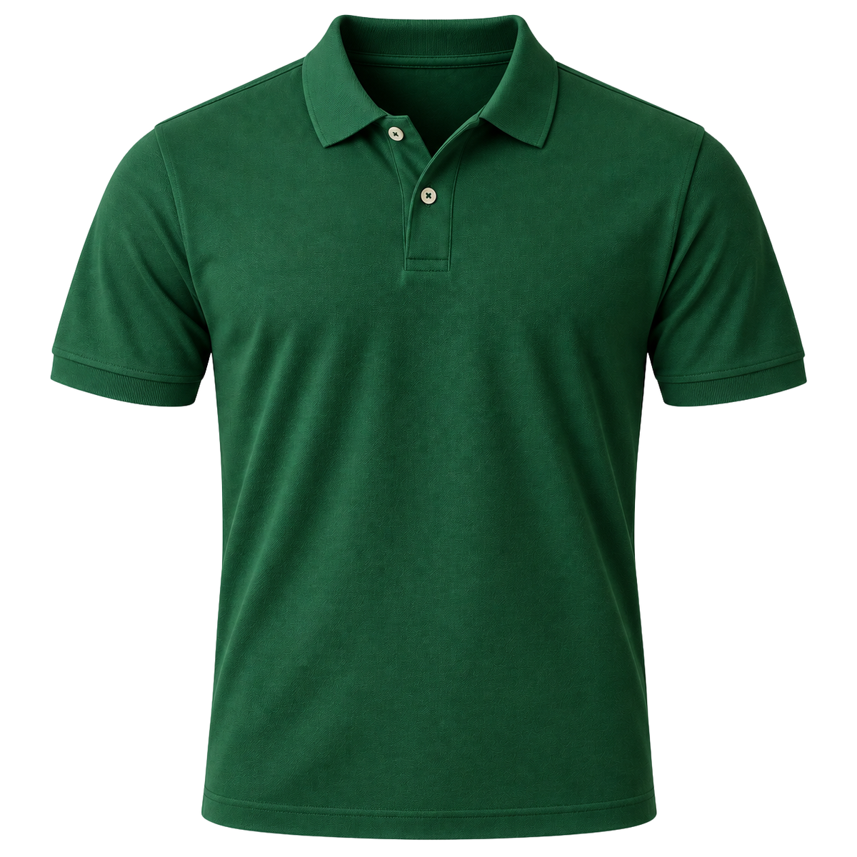 Premium Piqué Cotton Polo Shirt – Forest Green | Kolldruns
